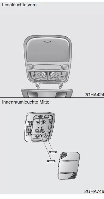 Glühlampen ersetzen